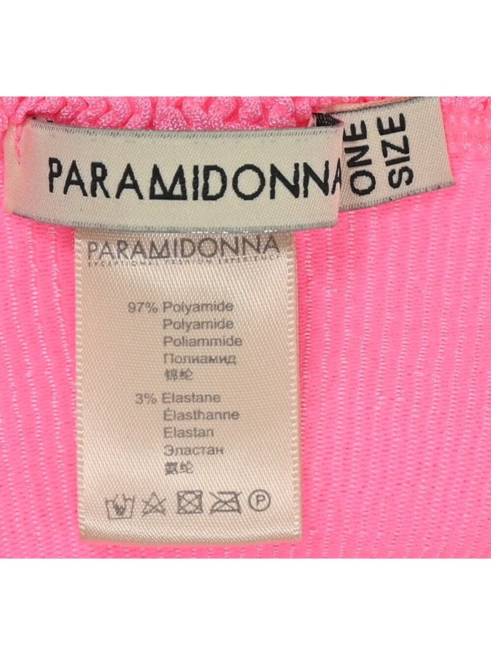 Paramidonna Frida Bikini Bottoms in Bubble Gum - Picture 3 of 3